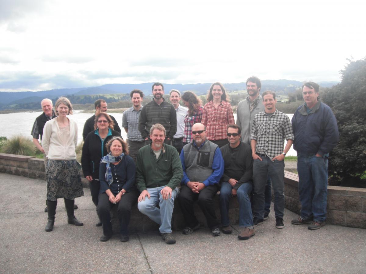 Participants of the Klamath River Fish Health Workshop 2014