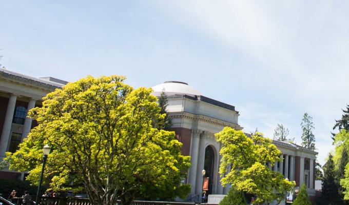 Memorial Union on sunny day